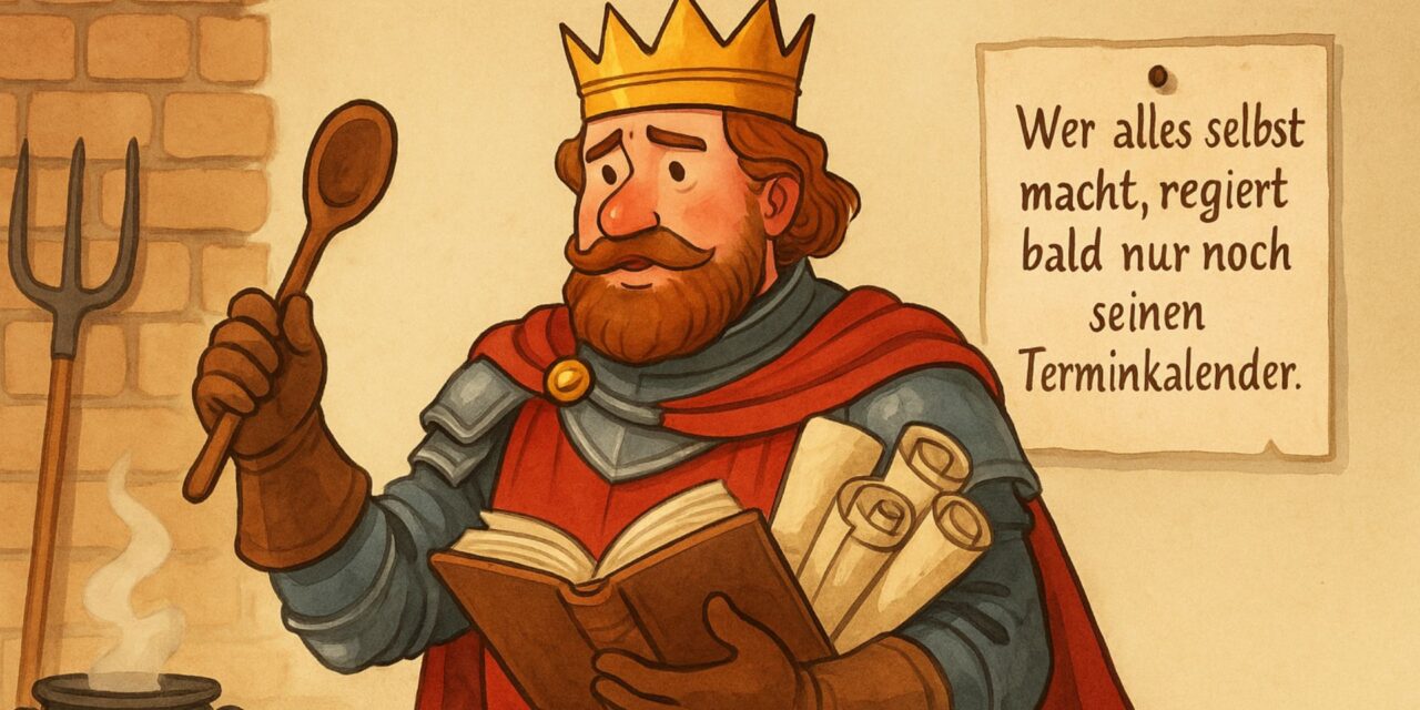 Der König, der alles selbst machen woll­te