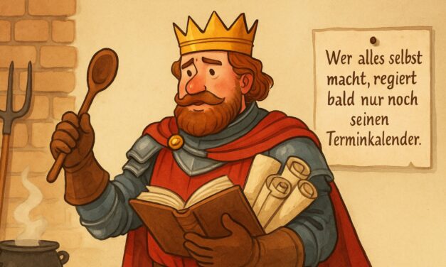 Der König, der alles selbst machen woll­te